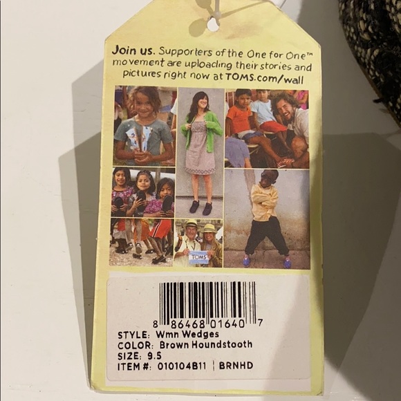 Toms Peep Toe wedge shoes - Picture 5 of 6